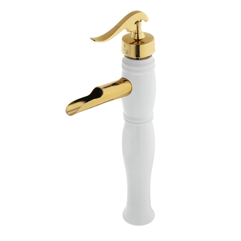 شیر روشویی کویران آذر مدل راین کد B-02 پایه بلند