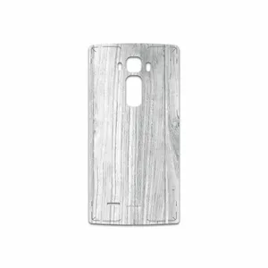 MAHOOT White Wood Cover Sticker for LG G Flex 2