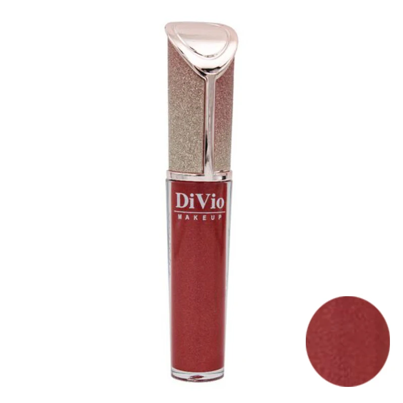 رژ لب مایع دیویو مدل شاین دار اکلیلی شماره 106