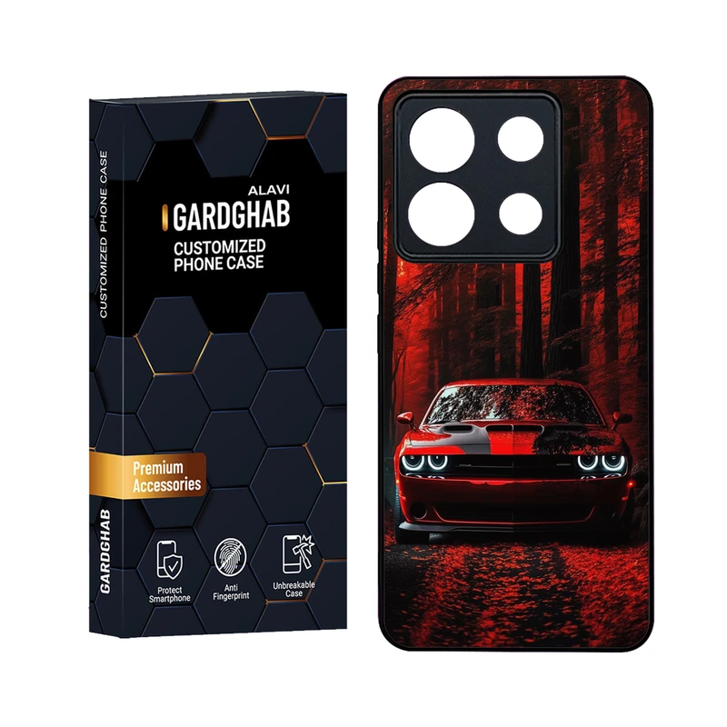 کاور گارد قاب علوی Glass مناسب برای گوشی موبایل شیائومی Redmi Note 13 Pro 5G