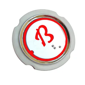 شستی احضار کابین آسانسور آلومین لیفت مدل AL7002-BR
