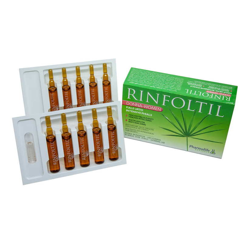 محلول تقویت کننده مو رینفولتیل مدل Intensive Phials حجم 10 میلی لیتر بسته 10 عددی