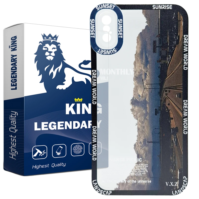 کاور لجندری کینگ مدل نیویورک مناسب برای گوشی موبایل اپل iPhone X/Xs
