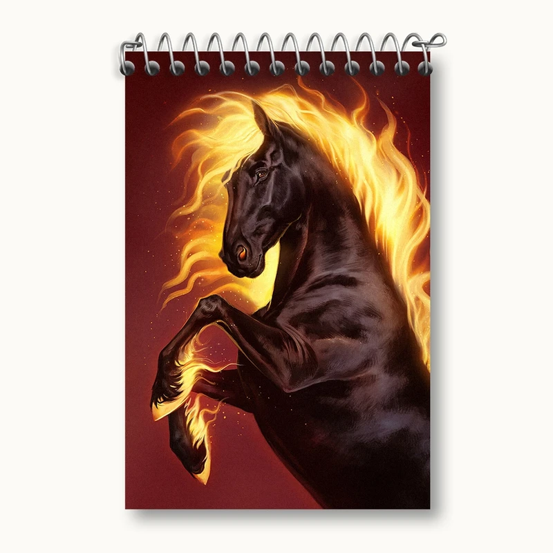 دفتر یادداشت 50 برگ خندالو مدل اسب کد F1235