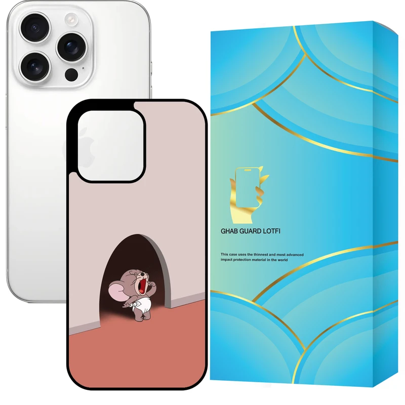 کاور قاب گارد لطفی طرح جری مدل GCHP16P مناسب برای گوشی موبایل اپل  iPhone 16 Pro