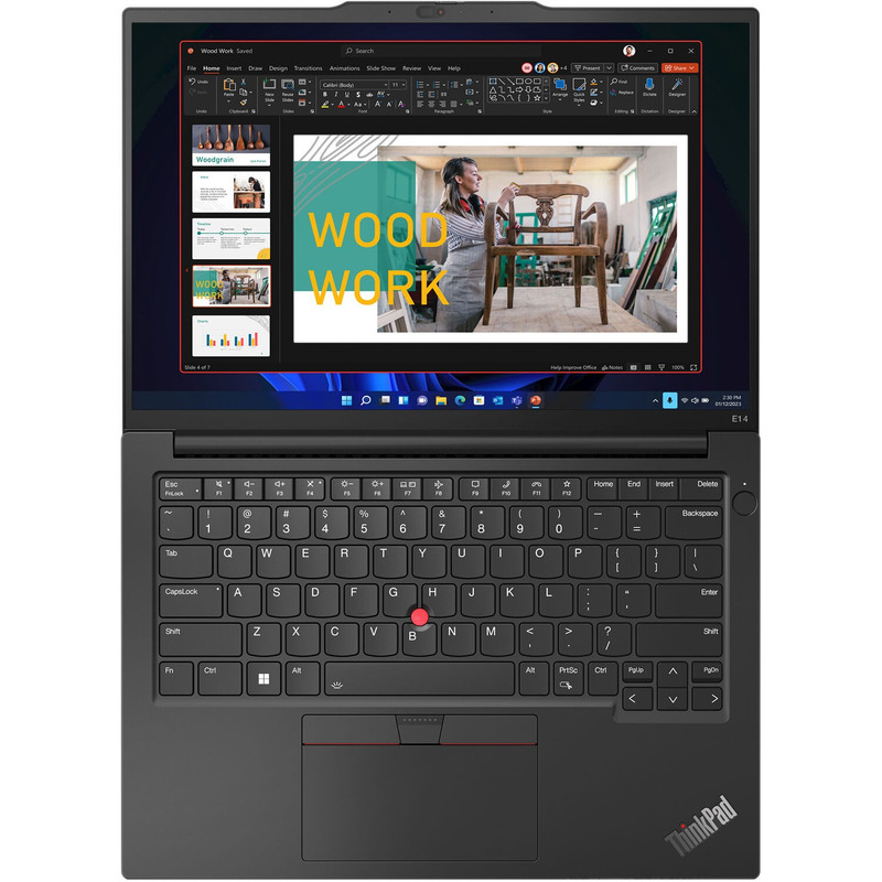 لپ تاپ 14 اینچی لنوو مدل ThinkPad E14 Gen 5-i7 1355U 16GB 512SSD MX550 - کاستوم شده