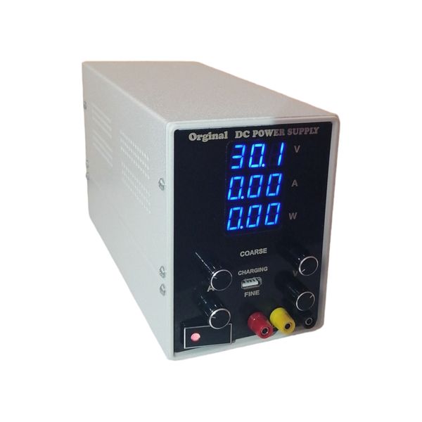 منبع تغذیه الکتریکی 30 ولت 10 آمپر مدل STX-3010