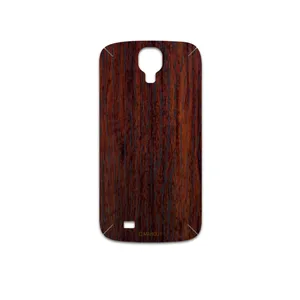 MAHOOT Red-Wood Cover Sticker for Samsung Galaxy S4