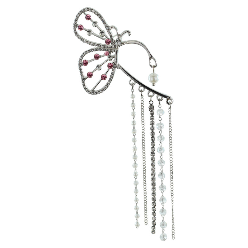 گوشواره زنانه مدل آمیتیست کد AAC-181