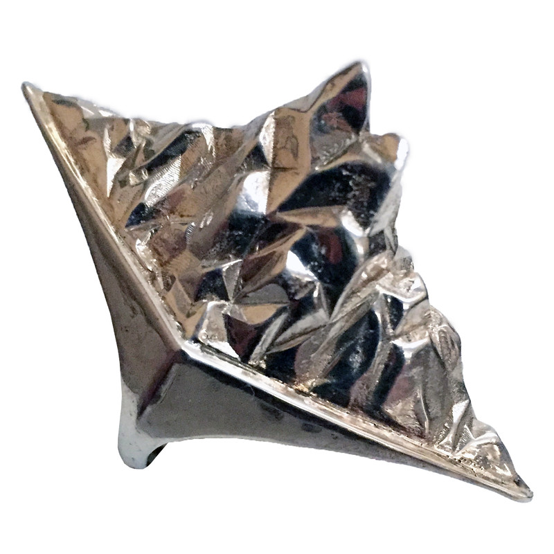 انگشتر نقره زنانه مدل قله کوه