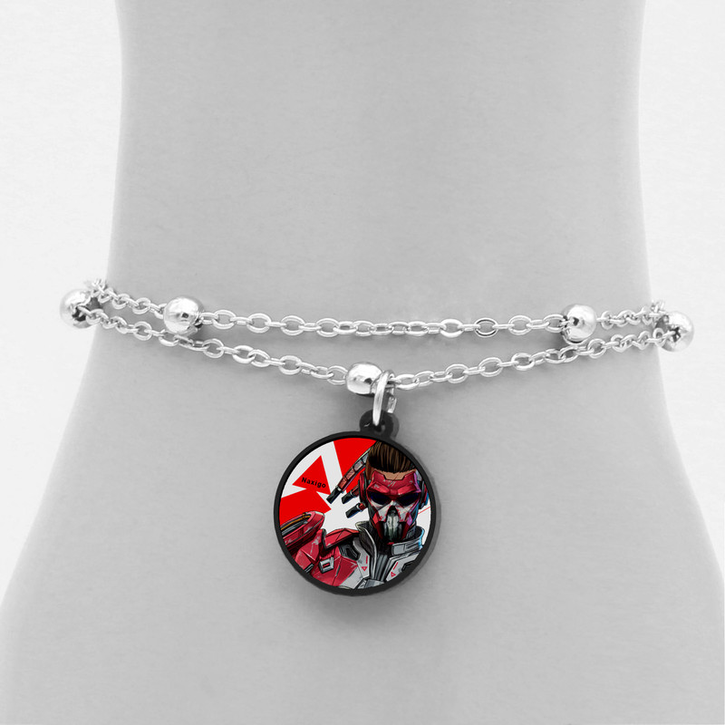 پابند زنانه ناکسیگو مدل شب تاب طرح Apex Legends کد LB7444