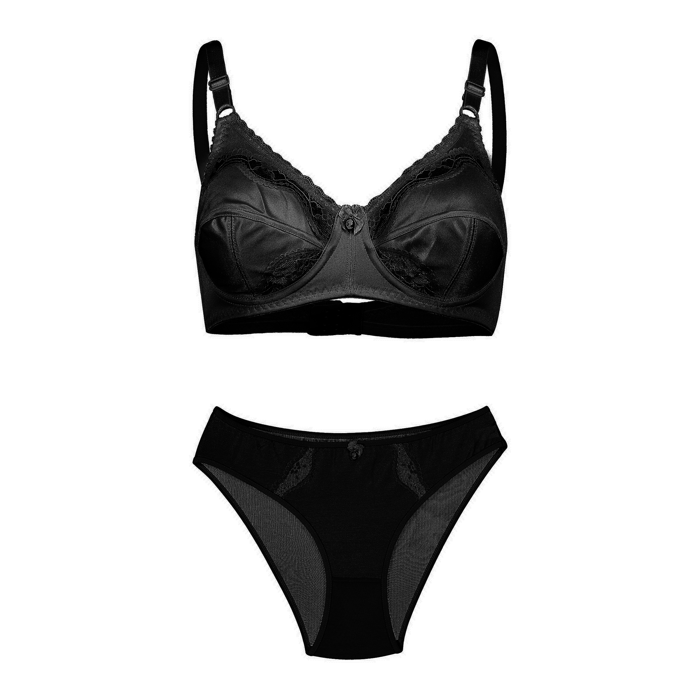 ست شورت و سوتین زنانه فیلیز مدل  630 رنگ مشکی