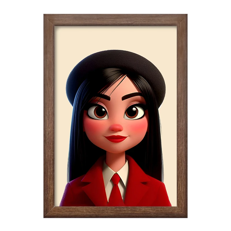 تابلو خندالو طرح دخترانه کد F7242