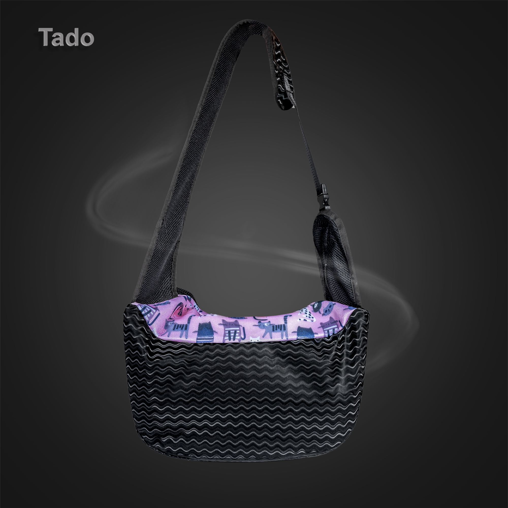 کیف حمل سگ تادو مدل شانه ای کد M-SH104