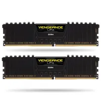رم دسکتاپ کورسیر مدل Vengeance LPX DDR4 دو کاناله 32 گیگابایت 3200 مگاهرتز CL16 با هیتسینک آلومینیومی و پشتیبانی از XMP 2.0 برای اورکلاکینگ پایدار و خنک‌کنندگی بهینه