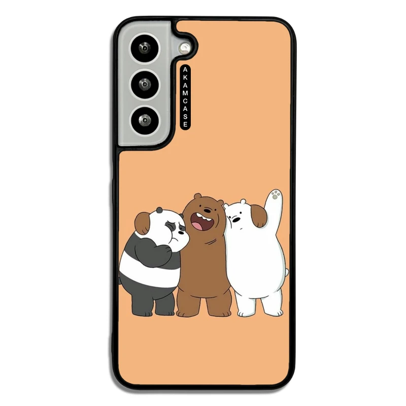 کاور آکام مدل AMCWSGS22-BARE BEAR10 مناسب برای گوشی موبایل سامسونگ Galaxy S22