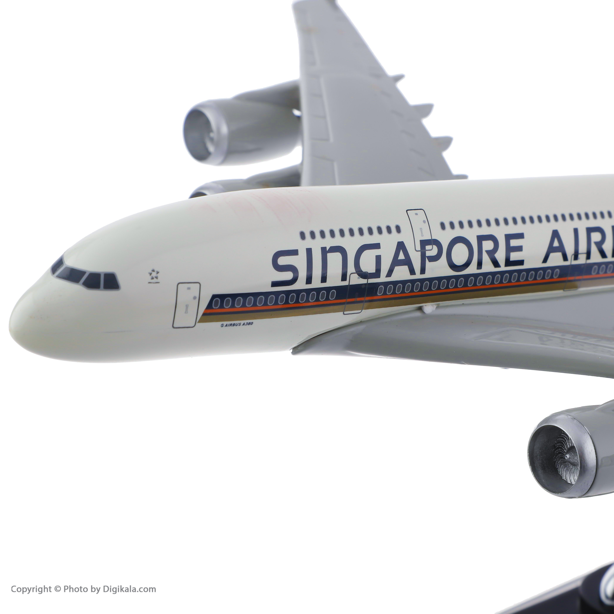 ماکت هواپیما مدل ایرباس 380 سنگاپور کد 3309