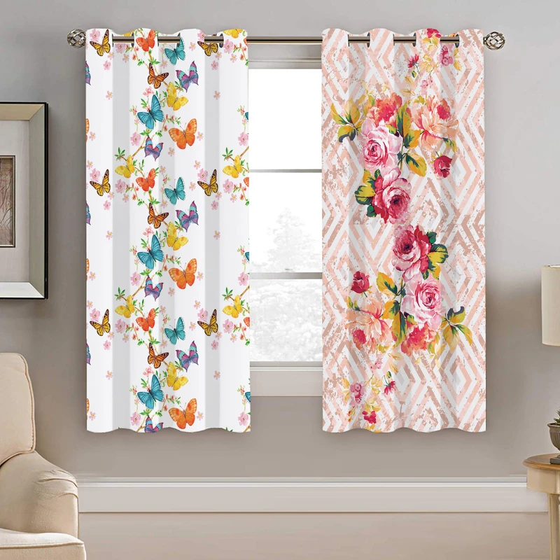 پرده نیروانا طرح سنتی مدل مخمل کد 4488 سایز 140×200 سانتی متر