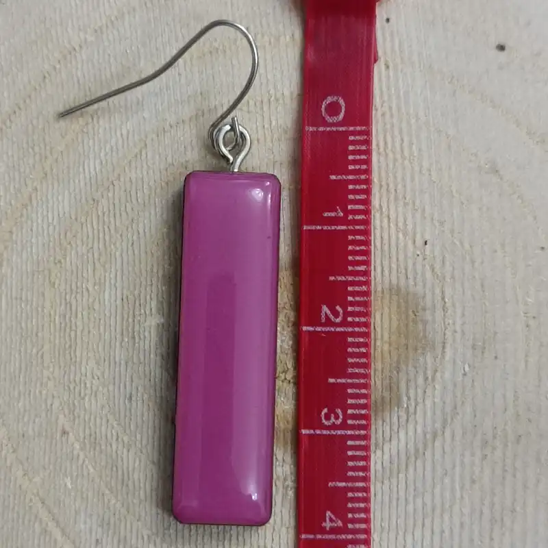 گوشواره زنانه مدل چوبی