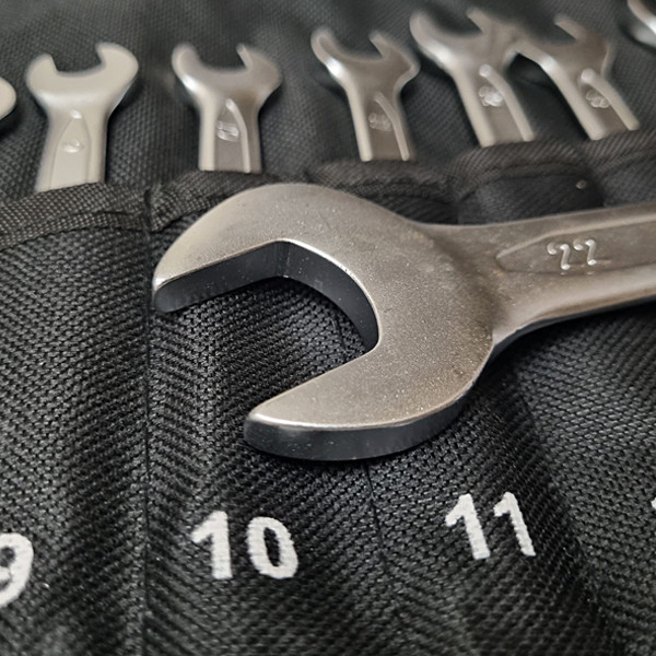 آچار یکسر تخت و یکسر رینگی پلاتینیوم پرو کد PLR-0012-0369 مجموعه 12 عددی