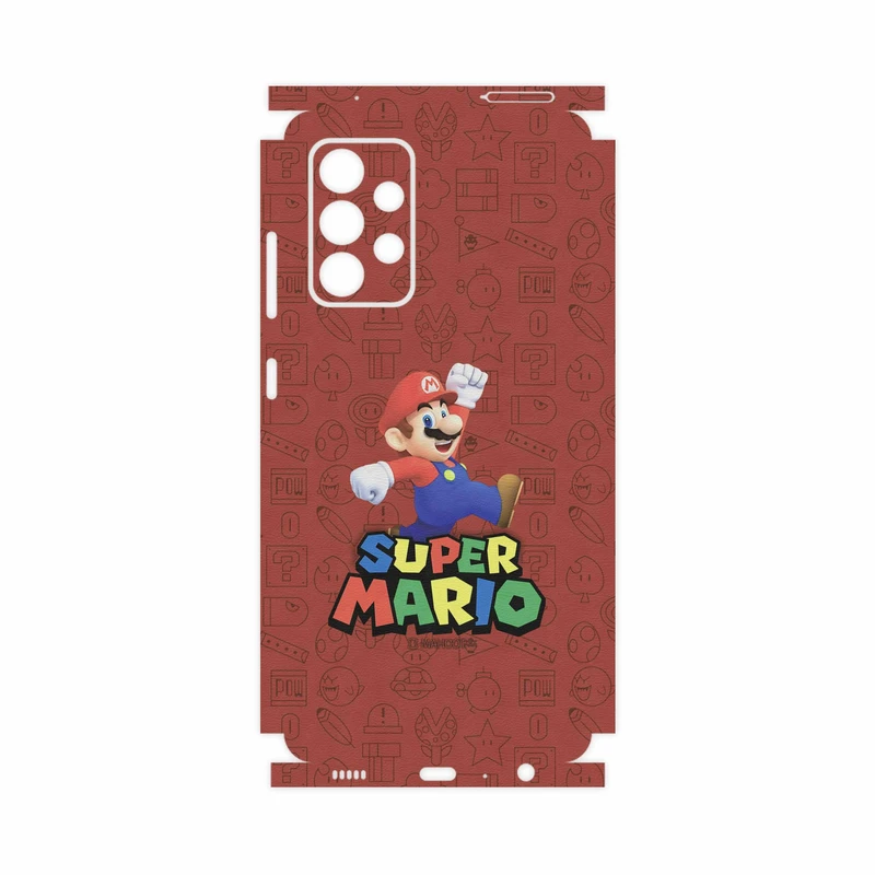 برچسب پوششی ماهوت مدل Super-Mario-Game-FullSkin مناسب برای گوشی موبایل سامسونگ Galaxy A52 5G