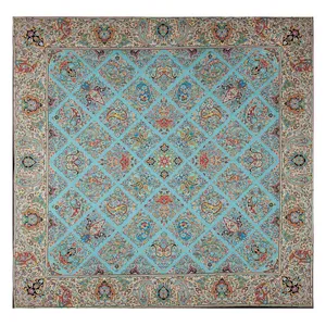 رومیزی ترمه رضایی یزد طرح سلطنتی کد 2106110403000