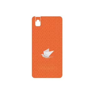 MAHOOT Minimalist origami bird Cover Sticker for Huawei Shot X