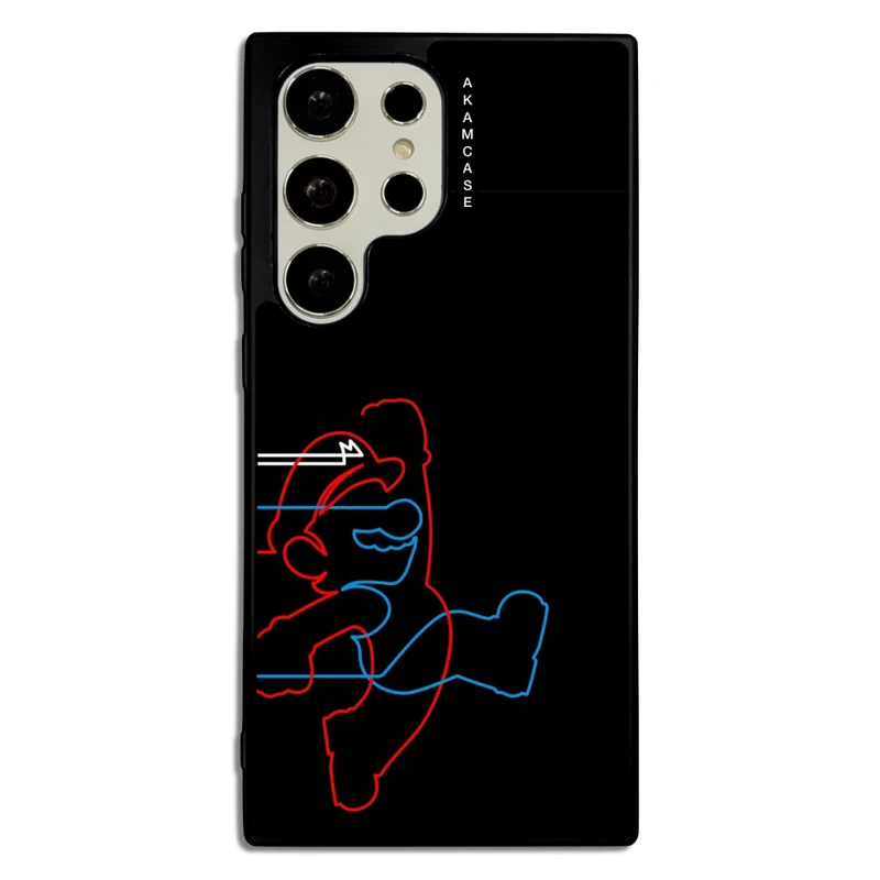 کاور آکام مدل AMC-WSGS23U-SUPER MARIO14 مناسب برای گوشی موبایل سامسونگ Galaxy S23 Ultra