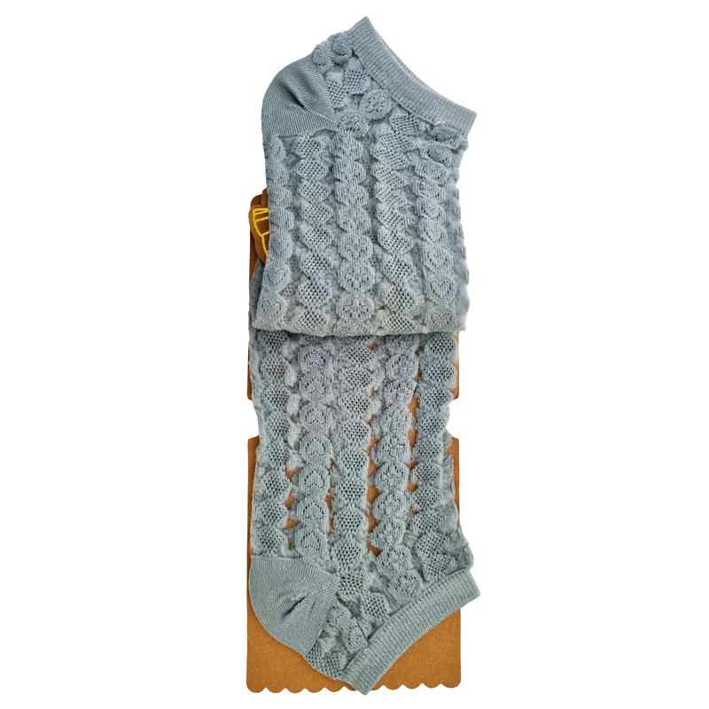 جوراب ساق کوتاه زنانه مدل شیشه ای 2-01300