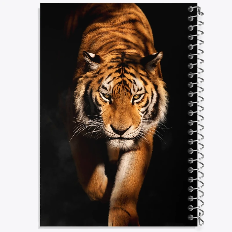 دفتر مشق 100 برگ خندالو طرح ببر کد F589