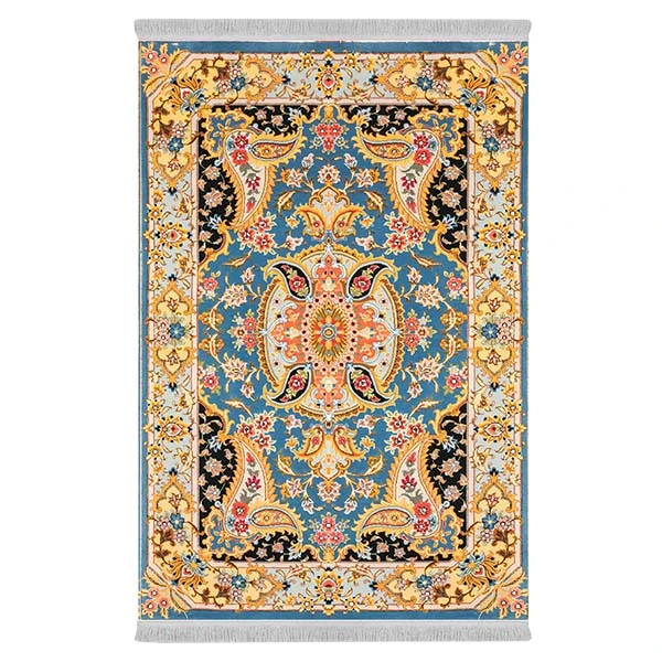 فرش پارچه‌ای دفه مدل فرشینه طرح مدرن کد 8078