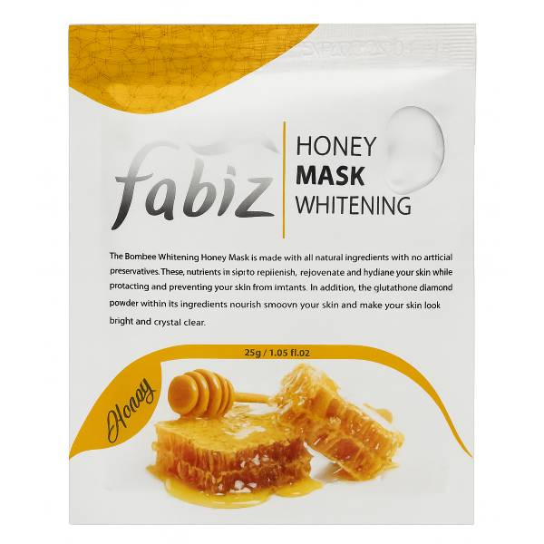 ماسک ورقه ای صورت فابیز مدل Honey مناسب برای انواع پوست حجم 25 گرم