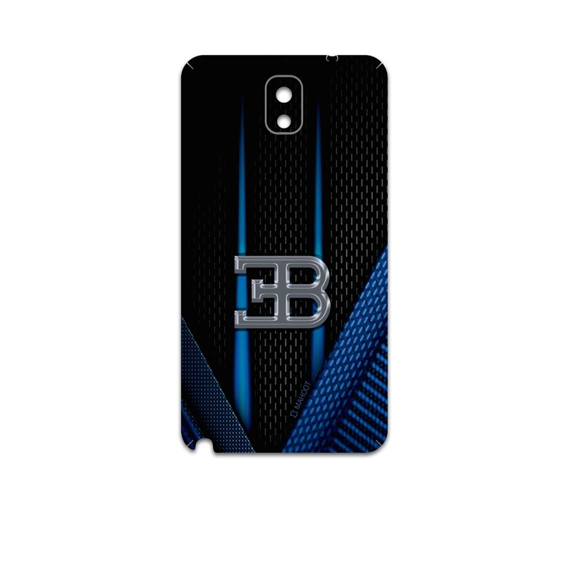 برچسب پوششی ماهوت مدل BUGATTI مناسب برای گوشی موبایل سامسونگ Galaxy Note 3