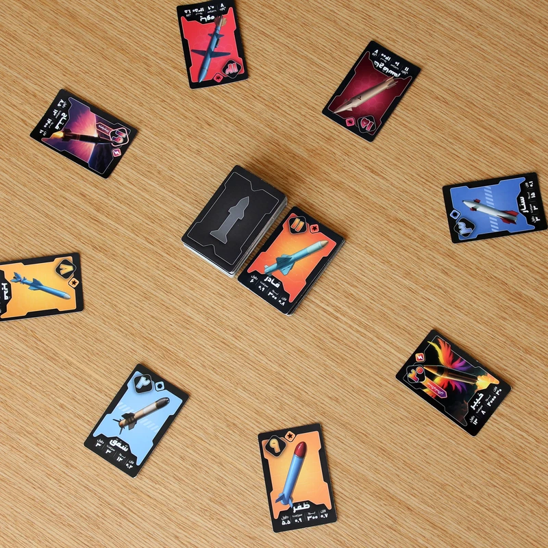 عکس شماره 4 : بازی فکری آتشبار مدل کارتی مناسب برای سن 6 سال به بالا