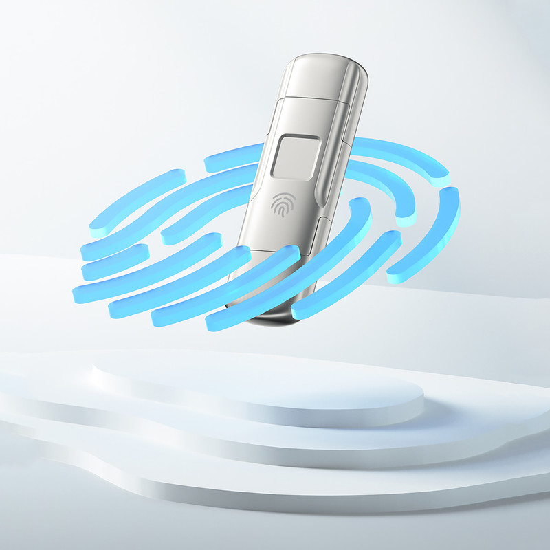 اس اس دی اکسترنال موو اسپید مدل FINGERPRINT SMD USB3.2 Type-C Flash ظرفیت 512 گیگابایت