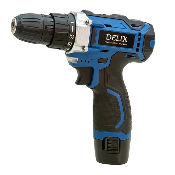 دریل پیچ گوشتی شارژی 18 ولت دلیکس کد BLU18