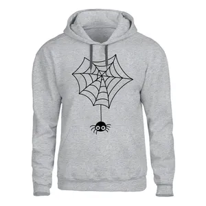 هودی مردانه مدل عنکبوت کد J217 رنگ طوسی