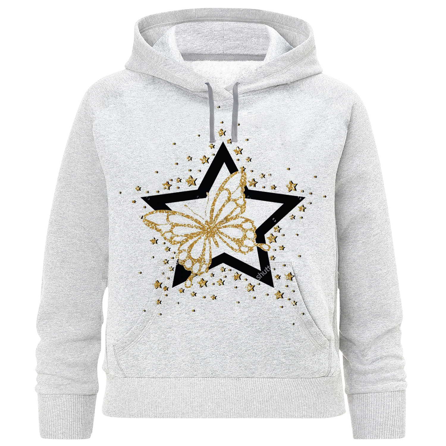 هودی دخترانه مدل ستاره F721