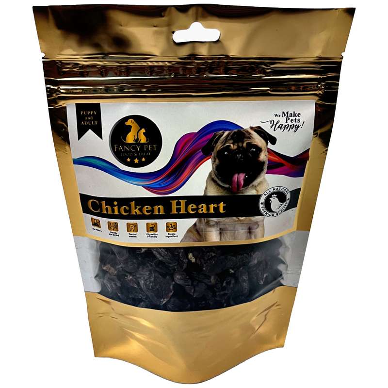 غذای تشویقی سگ فنسی پت مدل Chicken Heart وزن 100 گرم