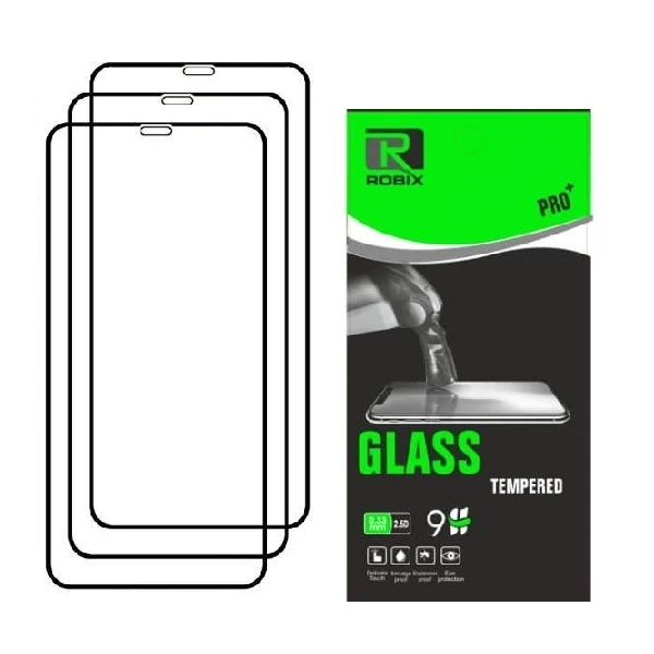 محافظ صفحه نمایش روبیکس مدل FL مناسب برای گوشی موبایل اپل iPhone 12 Pro بسته 3 عددی