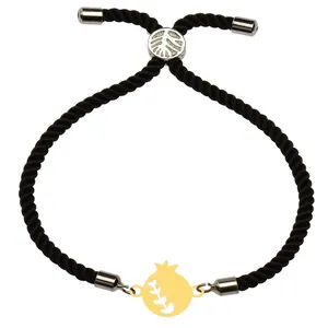 دستبند طلا 18 عیار زنانه الن نار مدل انار 100745