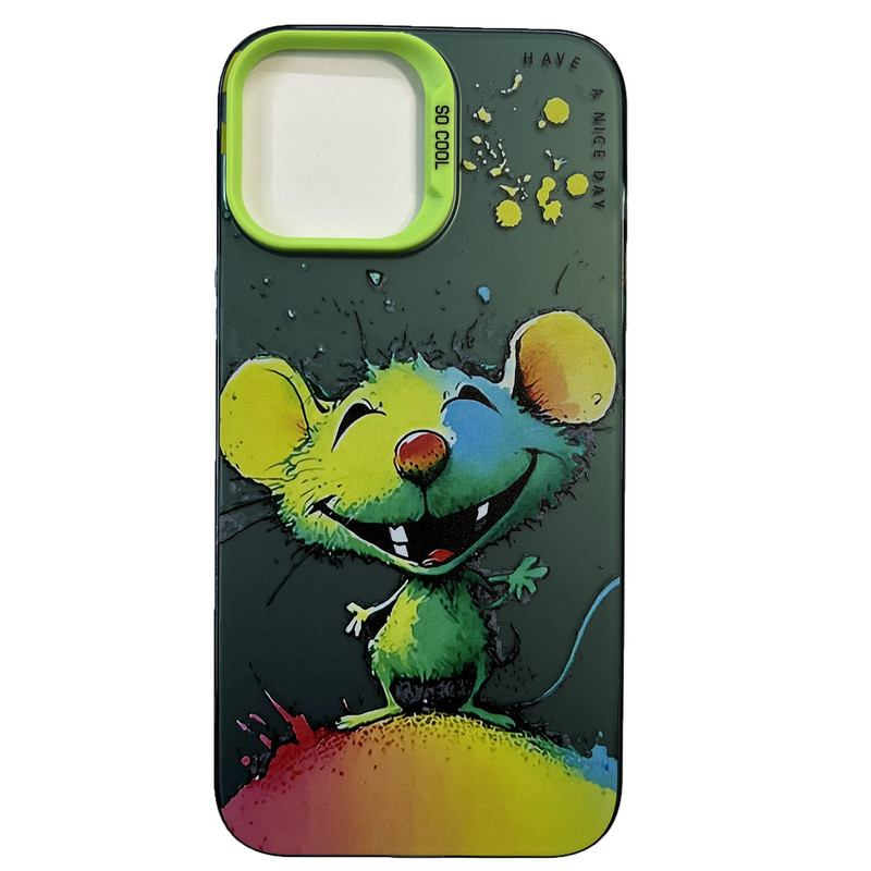 کاور کیو سریز مدل MOUSE مناسب برای گوشی موبایل اپل iphone 14 pro max / 15 pro max