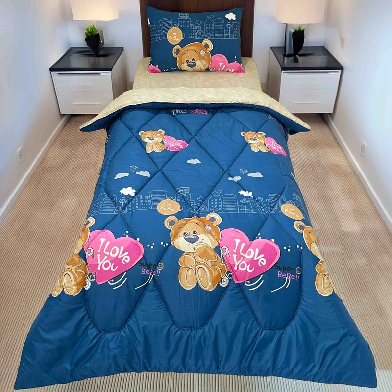 سرویس خواب 1 نفر 3 تکه مانیکاهوم مدل دال 7