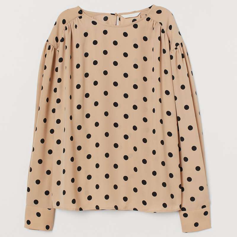 بلوز آستین بلند زنانه اچ اند ام مدل 0817150002