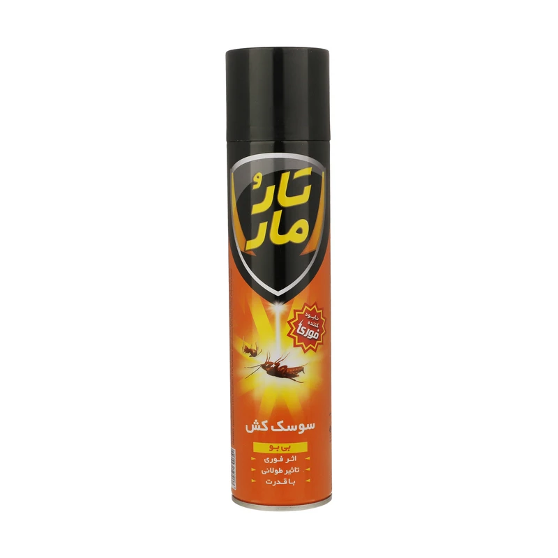 اسپری سوسک کش تارومار مدل insect killer حجم 400 میلی لیتر