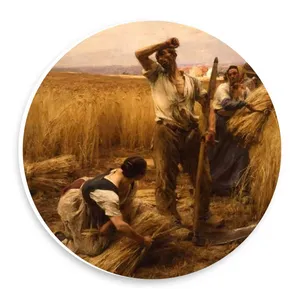  دیوارکوب طرح نقاشی کشاورزان مدل wtb1086