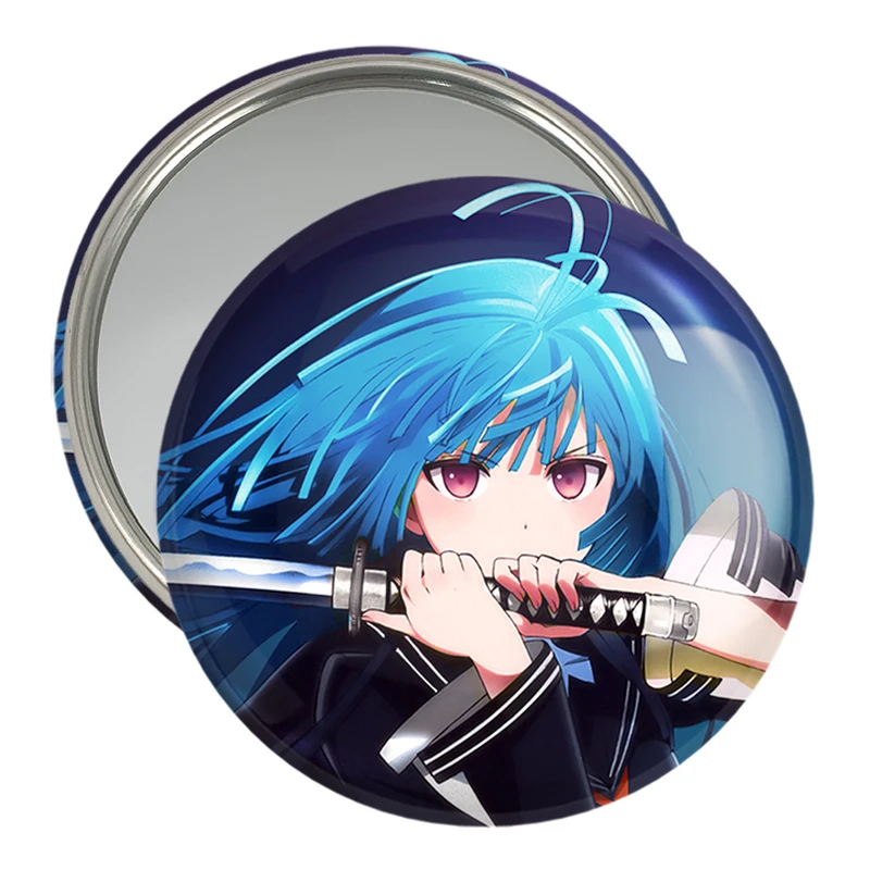 آینه جیبی خندالو مدل کیسارا انیمه گلوله سیاه کد 35824