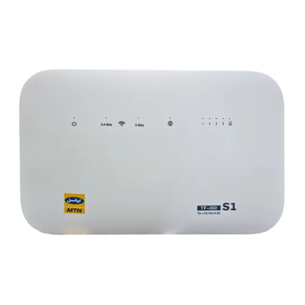 مودم 4G/TD-LTE ایرانسل مدل TF-i60 S1 به همراه سیم کارت و 1000 گیگابایت اینترنت 6 ماهه