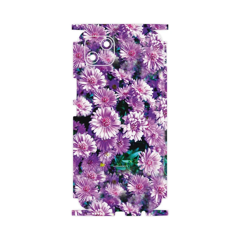 برچسب پوششی ماهوت مدل Purple_Flower-FullSkin مناسب برای گوشی موبایل ویکو T10