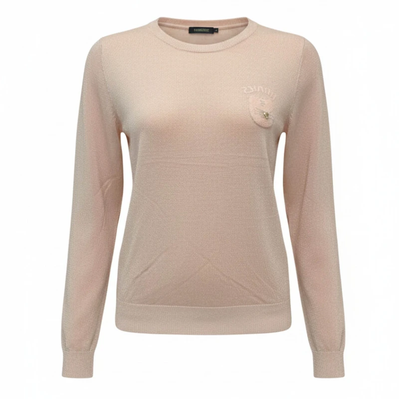 بلوز آستین بلند یقه گرد زنانه مدل n.22